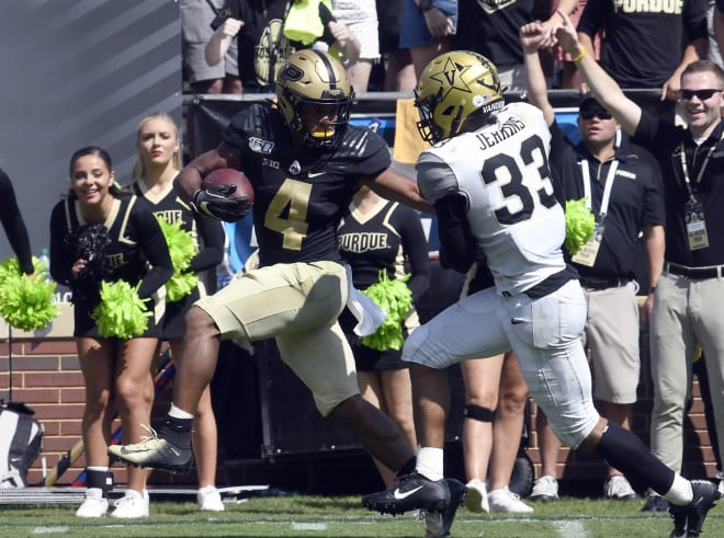 Rondale Moore leaves West Lafayette having made 132 catches for 1,551 yards (11.8 ypc) and 14 TDs. 