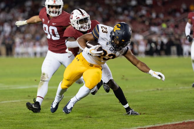 Marcel Dancy found the end zone twice for Cal. 