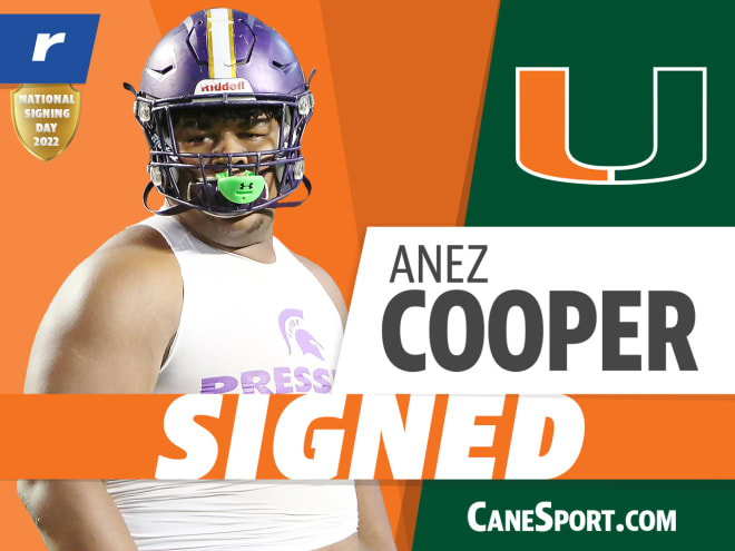Anez Cooper signs with Miami