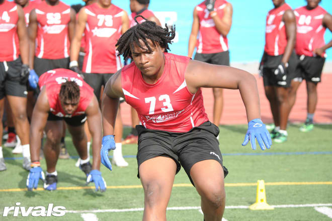 NC State offered Alpharetta (Ga.) Milton High senior defensive end Caleb Bell on June 19, 2023.