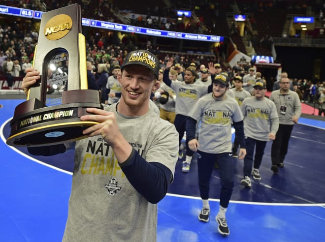 Nickal, the tournament's most outstanding wrestler, was one of four NCAA champs for PSU.