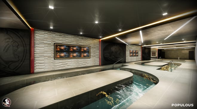 As part of the Moore Center renovations, FSU will add improved hydrotherapy treatment for student-athletes.