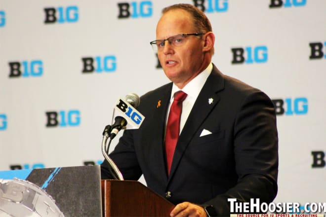 IU head coach Tom Allen and the Hoosiers play at Minnesota this Friday night.