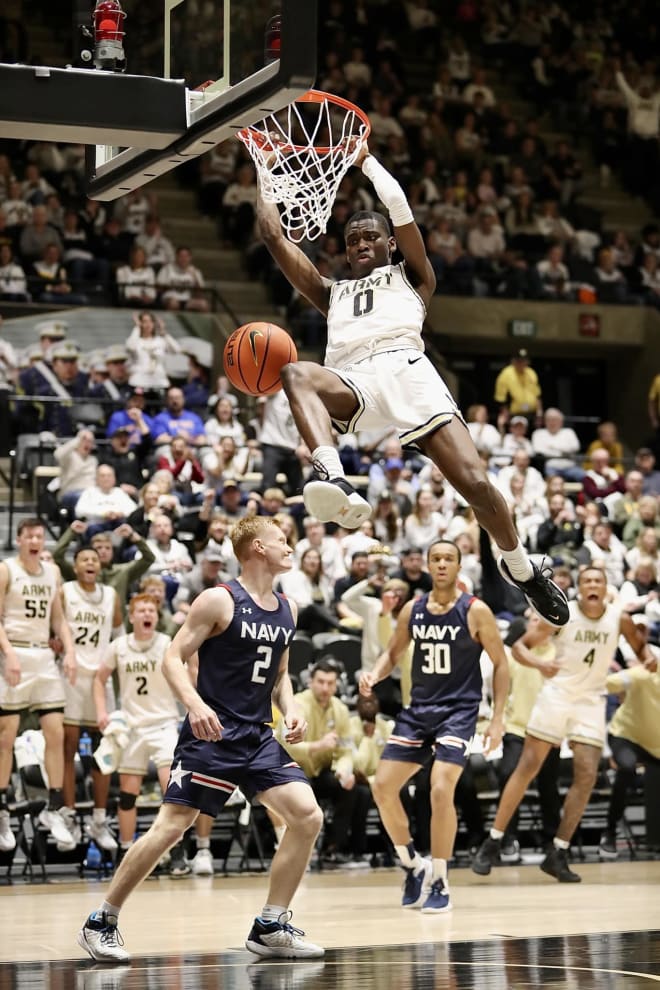 Guard Isaiah Caldwell throws it down for two!