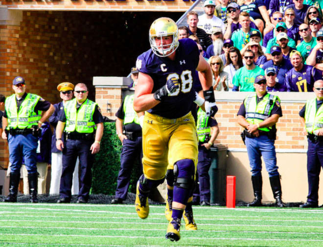 A big game from left tackle Mike McGlinchey and the rest of the offensive line is the main key for the Irish offense.