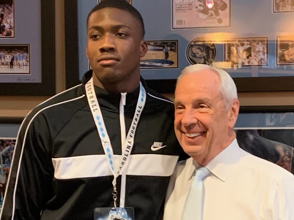UNC 2021 football commit Keesahwn Silver tells THI Roy Williams will give him a chance to play for the hoops Heels, as well.