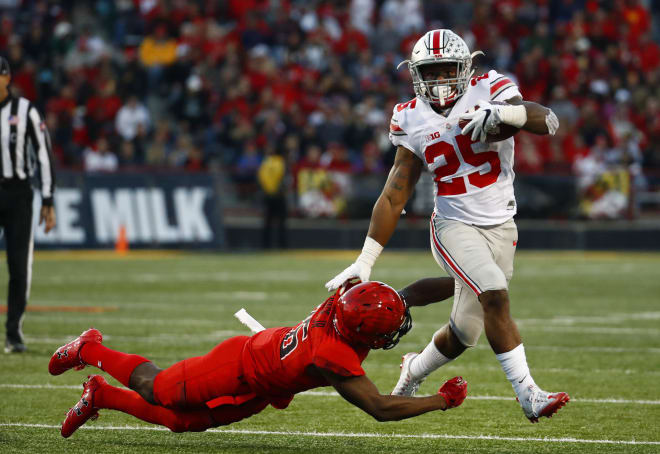 Should Mike Weber rest this week to get him ready for Big Ten play?