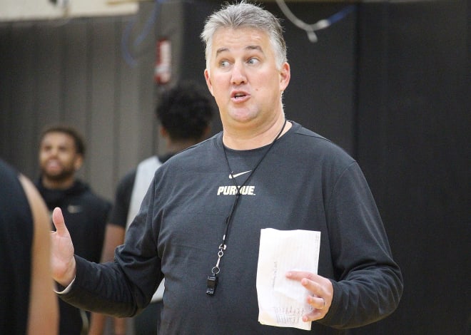 Purdue coach Matt Painter