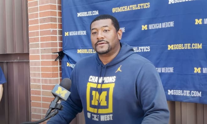 Michigan Wolverines football safeties coach Ron Bellamy played for the Maize and Blue under former head coach Lloyd Carr.