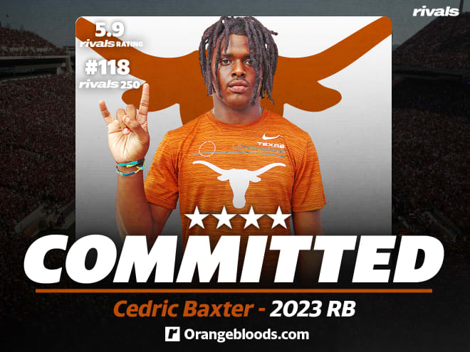 Florida four-star RB Cedric Baxter commits to Texas