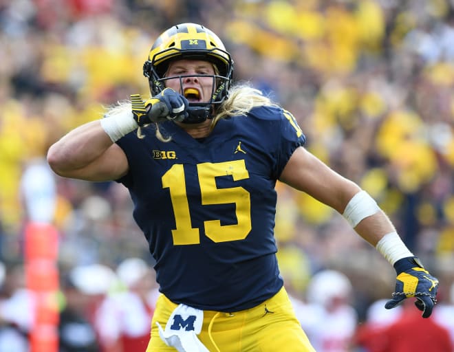 Chase Winovich has elevated his game in his final year in a Michigan uniform.