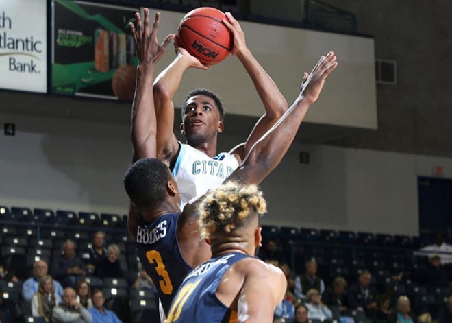 Senior guard Kaiden Rice averaged 17.6 points per game for The Citadel in 2020-21. 