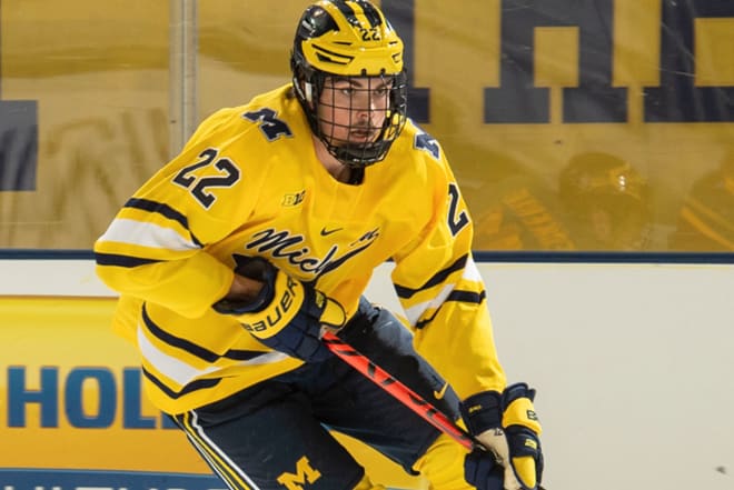 Defenseman Owen Power with return to Michigan Wolverines hockey this year