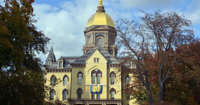 The Golden Dome at Notre Dame shines a little brighter after another epic win versus No. 1.