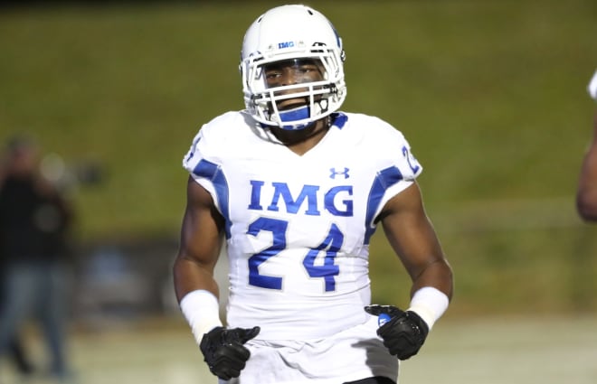 Clemson commit Mike Jones and the IMG defense didn't allow a point the final three quarters