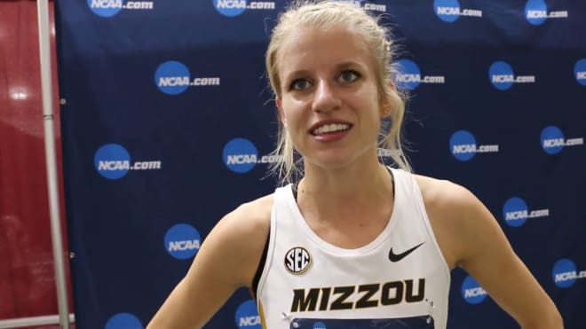 Karissa Schweizer won a Missouri school record six individual NCAA national titles during her time as a Tiger.