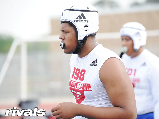 Cam'Ron Johnson, an offensive lineman transfer out of Houston, reported an offer from Arkansas on Thursday.