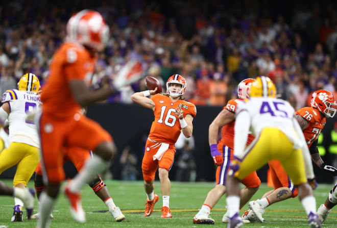 Clemson QB Trevor Lawrence