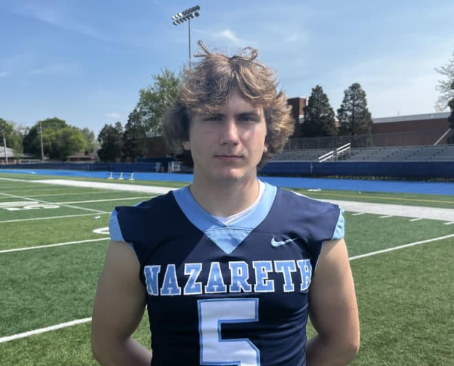 2025 DE target Gabe Kaminski discusses Notre Dame, Al Washington