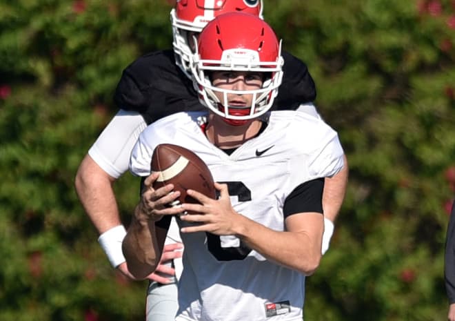 Mel Tucker called Stetson Bennett "a beast" for the job he's done as scout team quarterback.