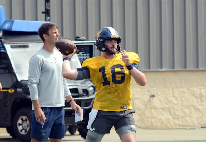 Daniels has been named the starting QB for the West Virginia Mountaineers football program.