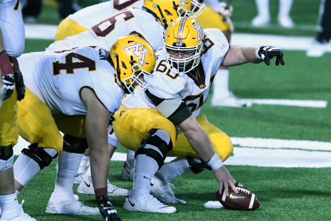 Minnesota center John Michael Schmitz (Getty Images)