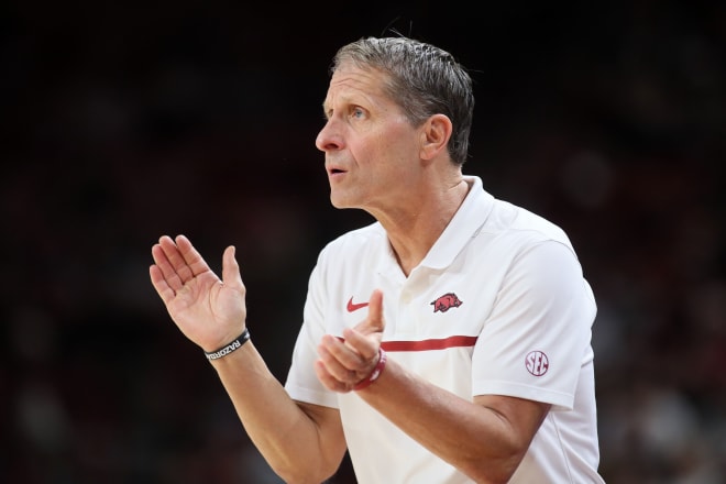 Head coach Eric Musselman has the Razorbacks reloaded for another proficient season in 2023-24.
