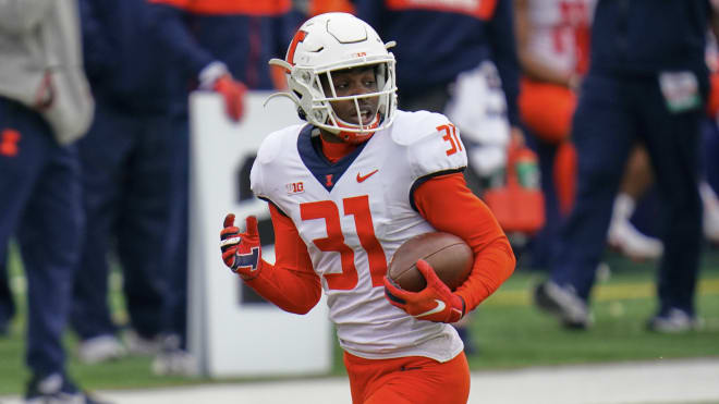 Illinois defensive back Devon Witherspoon (31) during the first half of an NCAA college football game against Nebraska