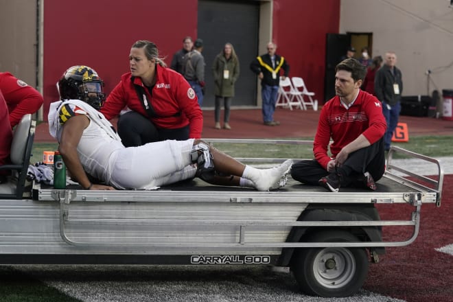 Maryland QB Taulia Tagovailoa will be a game-time decision after getting injured last week against Indiana.