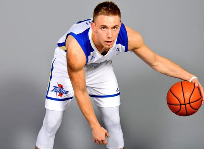 Curran Scott averaged 12.5 points per game in Tulsa's two exhibition games.