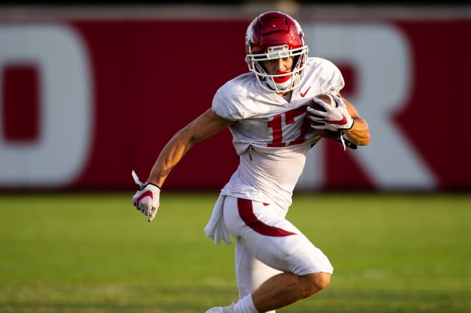 Razorback sophomore walk-on John David White.