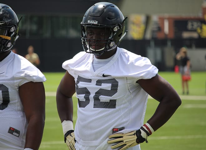 Despite early concerns over his eligibility, Purdue freshman Willie Lane participated in the first preseason practice and is fully cleared for the 2018 season. 
