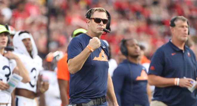Saturday's game will mark Bronco Mendenhall's first time returning to BYU since taking over as head coach at UVa prior to the 2016 season.