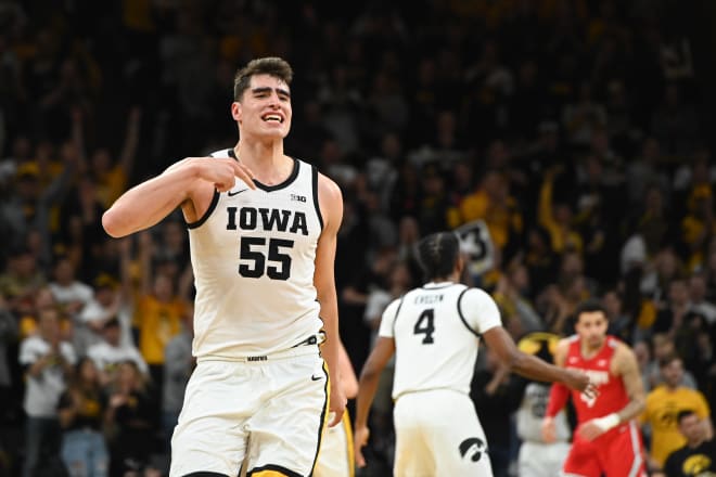 Luka Garza and the Hawkeyes host Ohio State on Thursday night. 