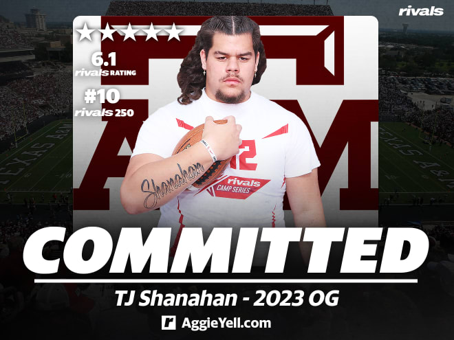 TJ Shanahan is A&M's second 5-star commit for 2023.