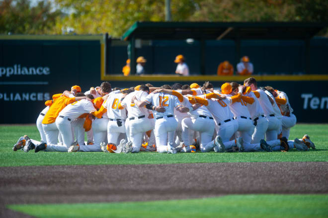 Tennessee played its first exhibition of fall ball against Wake Forest on Sunday at Lindsey Nelson Stadium.