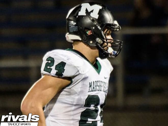 Michigan Wolverines football linebacker commit Casey Phinney is a thumper.