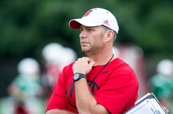 NC State head coach Dave Doeren and the Wolfpack players began spring practice Thursday.