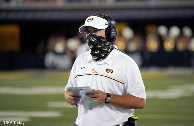 Eli Drinkwitz and Missouri are flirting with having a third 2020 football game postponed or canceled due to the coronavirus.