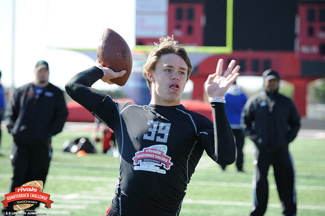 Lake Travis QB Charlie Brewer becomes the first offensive commitment in the 2017 class for BU