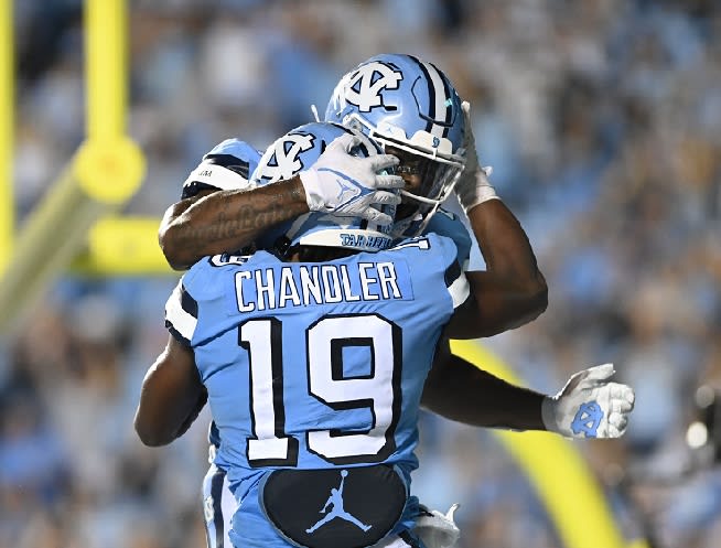 UNC snapped up Ty Chandler from the portal in January, and he's on pace for 1,000 rushing yards.