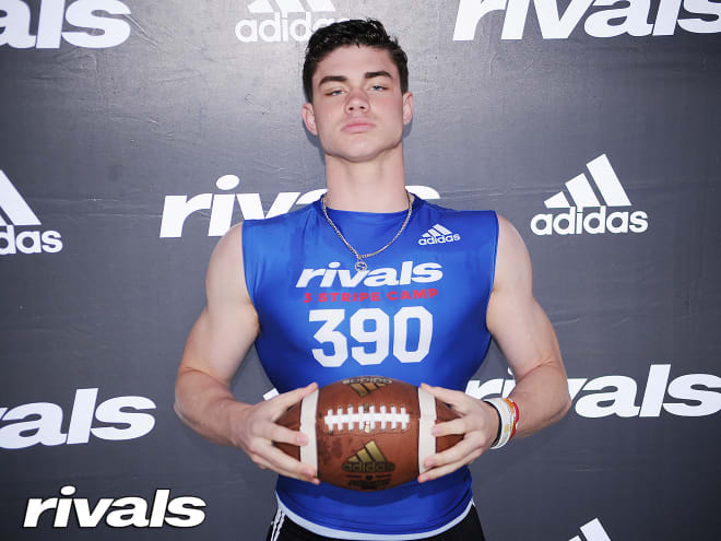 Massachusetts wide receiver Jay Brunelle is committed to Notre Dame. 