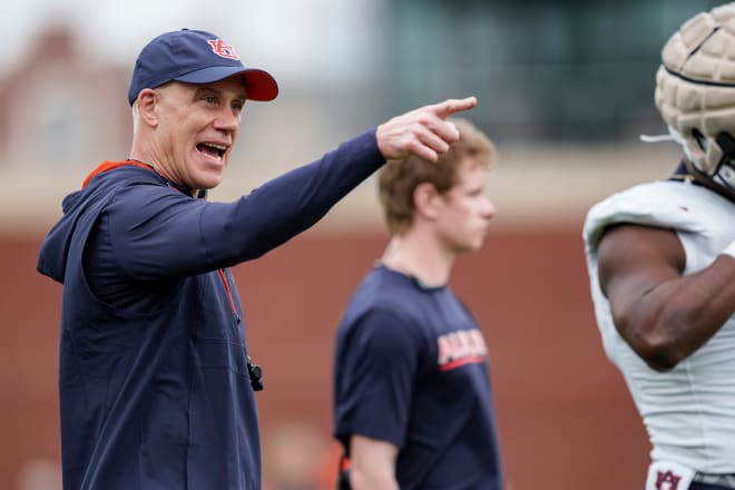 Durkin began building Auburn's defense this spring.