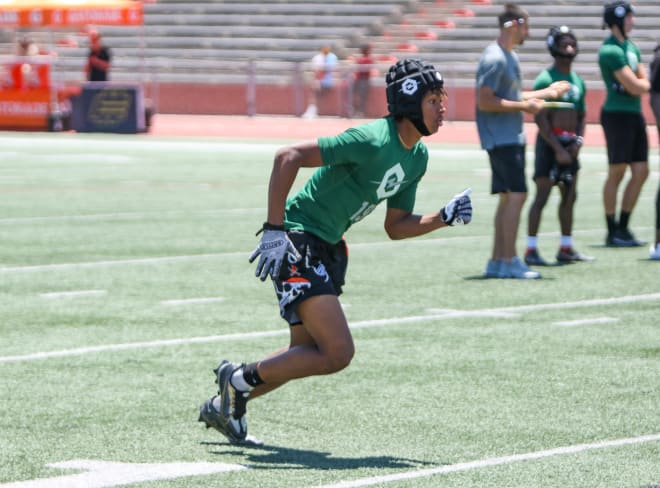 California receiver Rashid Williams was Washington's first big commitment in the 2023 class in the spring.