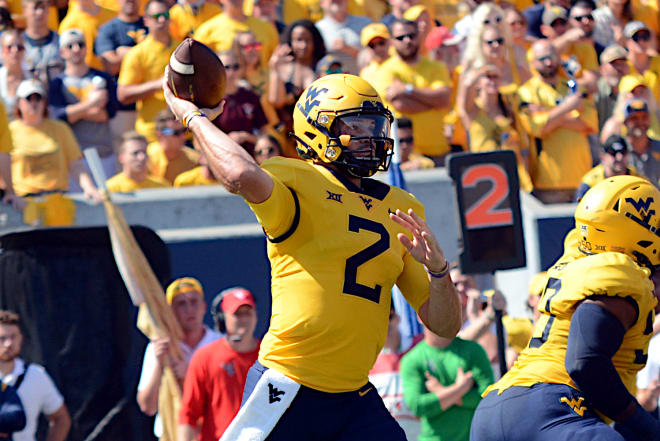 The West Virginia Mountaineers football program will travel to Oklahoma. 