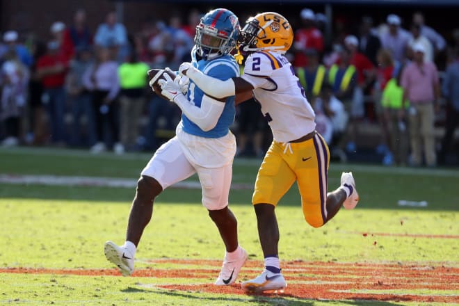 LSU cornerback Dwight McGlothern