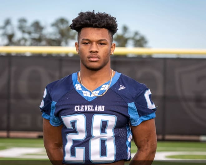 Clayton (N.C.) Cleveland High sophomore running back Omarion Hampton was offered by NC State on Jan. 19.