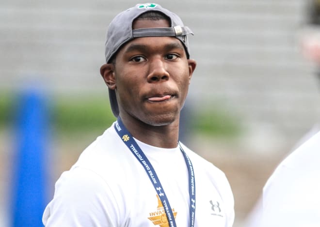 Notre Dame WR commit Michael Young will officially visit Notre Dame this weekend