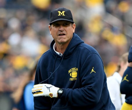 Michigan Wolverines head football coach won the season opener for the fourth time in his tenure at Michigan.