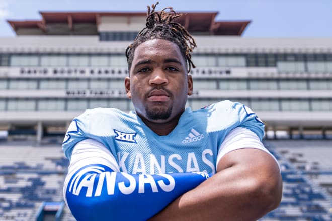Tyler Simmons likes how Kansas is invested in the football program